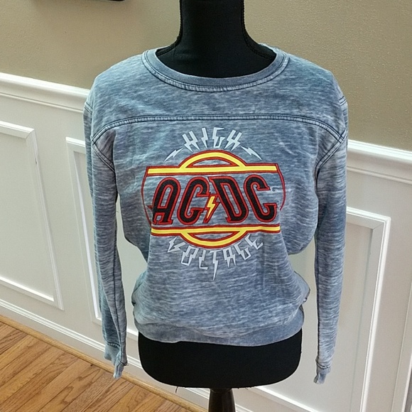 AC/DC Tops - AC/DC sweatshirt